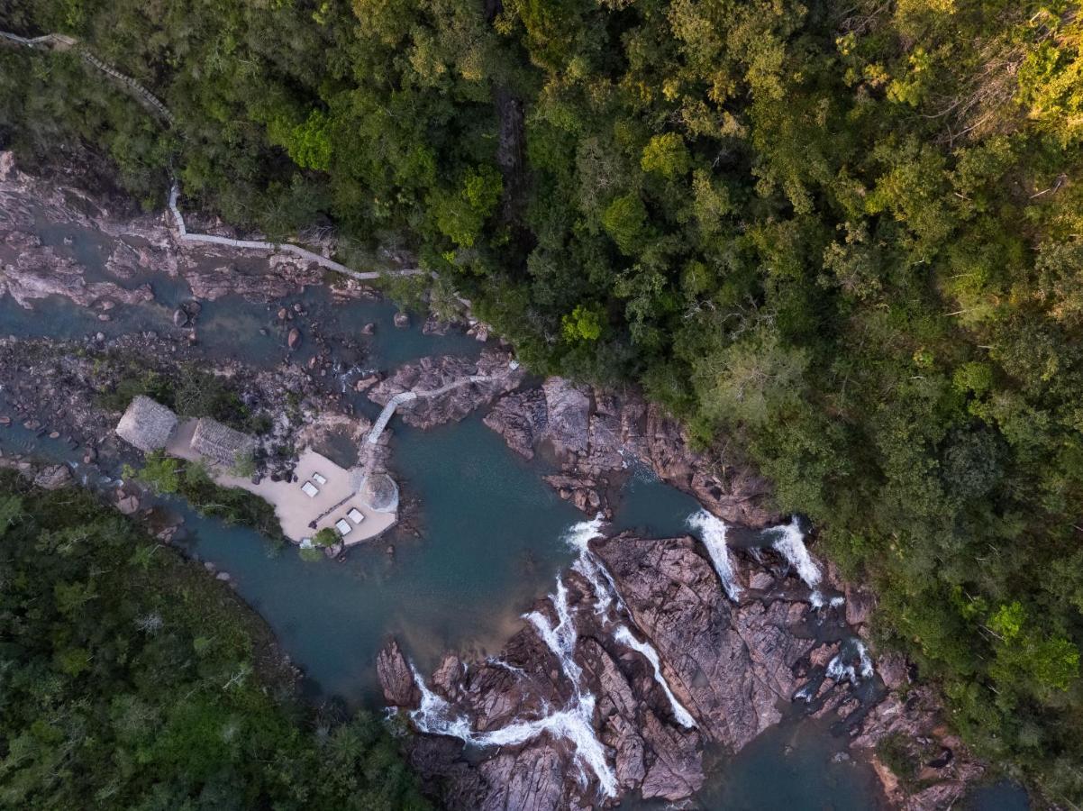 Gaia Riverlodge Unitedville Bagian luar foto