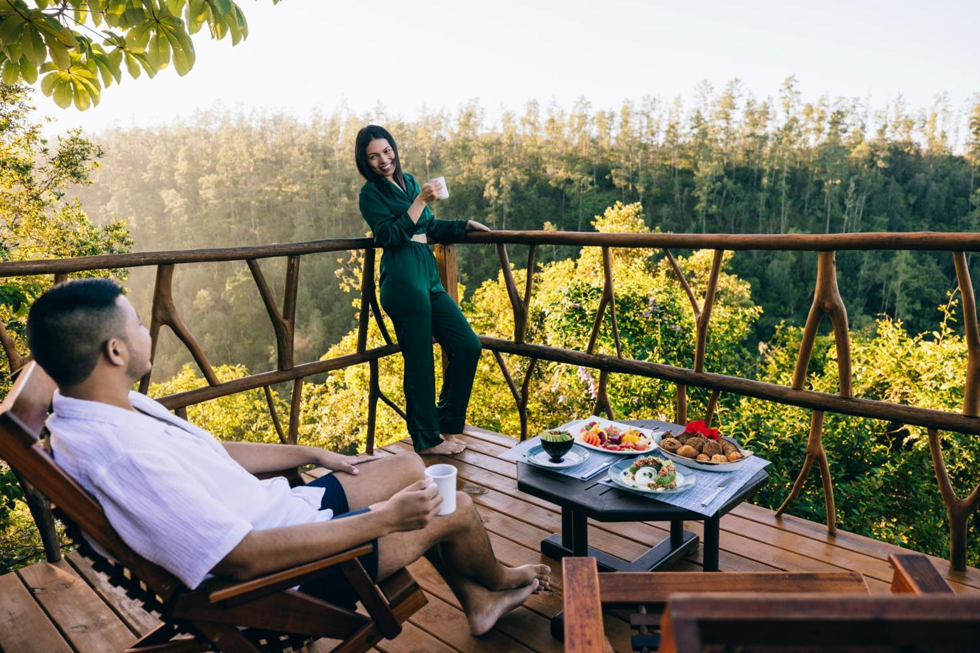 Gaia Riverlodge Unitedville Bagian luar foto