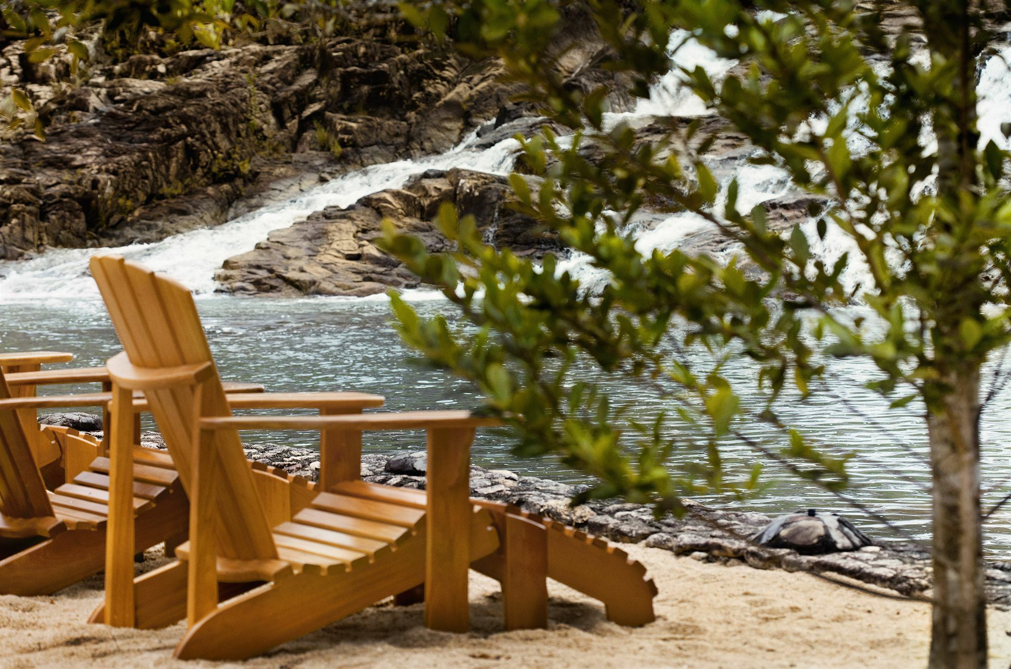 Gaia Riverlodge Unitedville Bagian luar foto